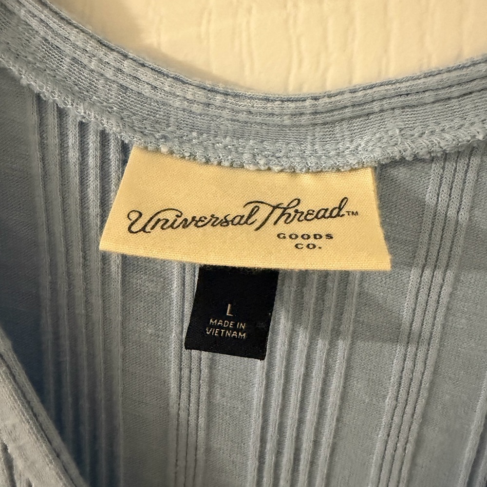 Universal Thread Button-Front Knit Tank Top - Picture 2 of 3